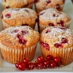 Muffiny z porzeczkami