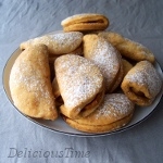 Ciasteczka półfrancuskie z jabłkami